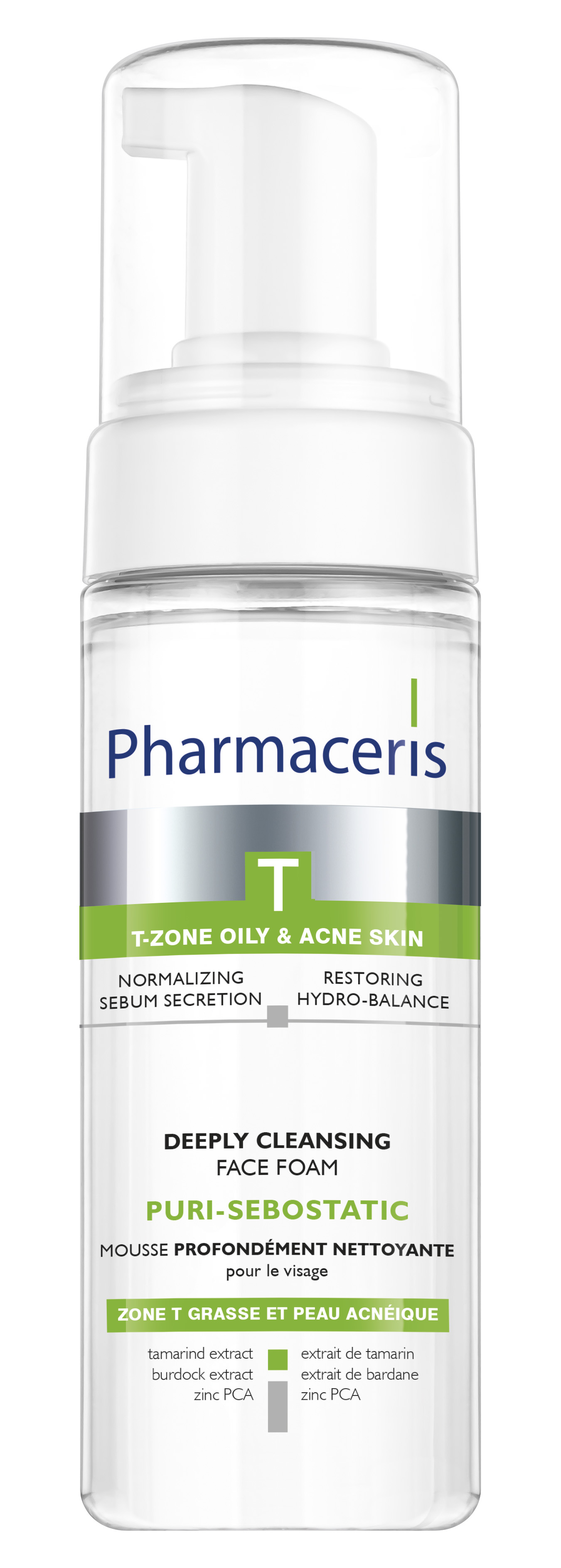 Puri-sebostaic Spuma de curatare p/u ten acneic